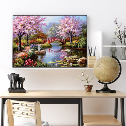 Beautiful Scenery - Full Round Drill Diamond Painting 60*50CM