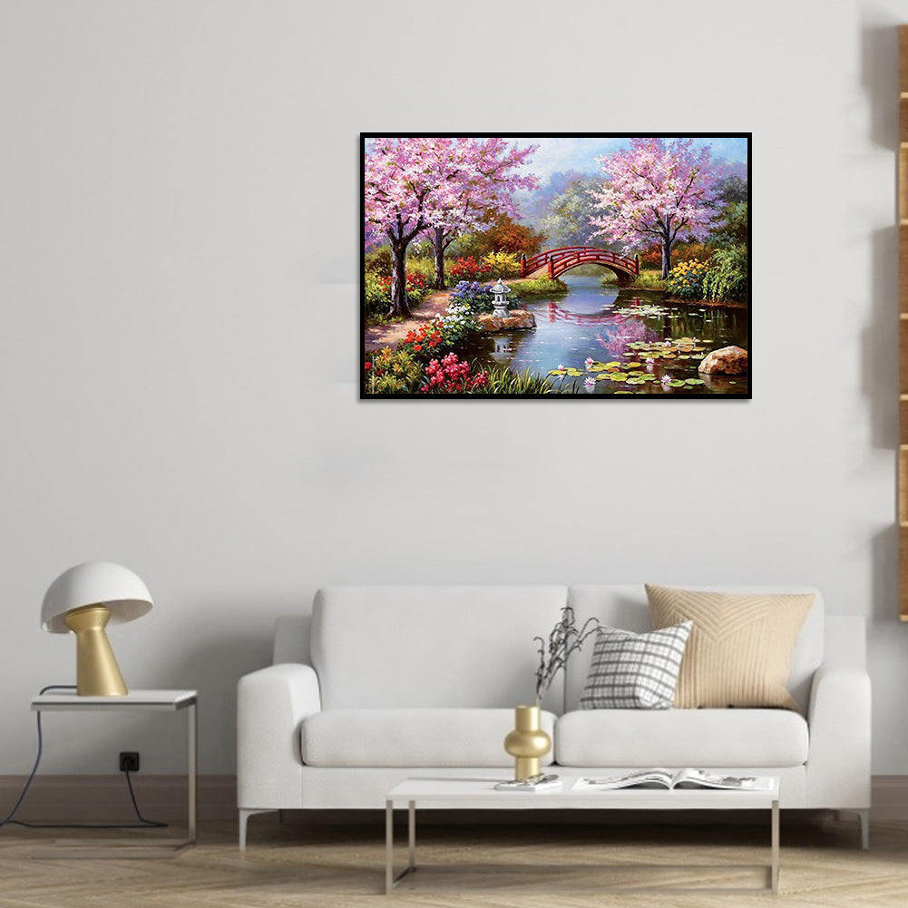 Beautiful Scenery - Full Round Drill Diamond Painting 60*50CM