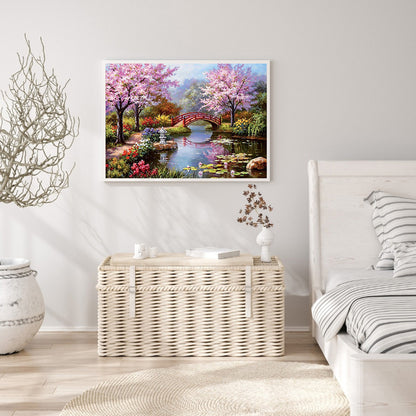 Beautiful Scenery - Full Round Drill Diamond Painting 60*50CM