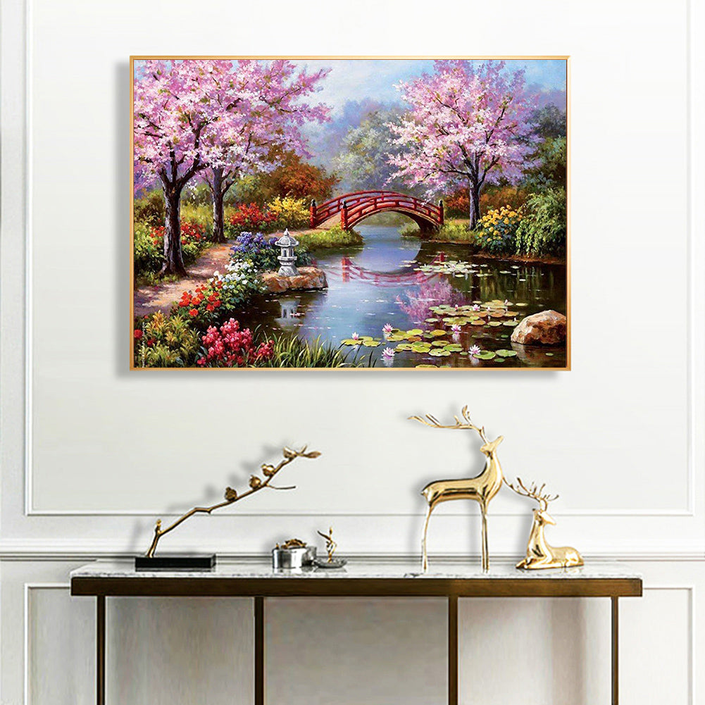 Beautiful Scenery - Full Round Drill Diamond Painting 60*50CM