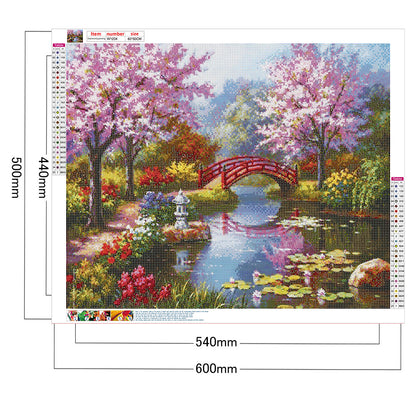 Beautiful Scenery - Full Round Drill Diamond Painting 60*50CM