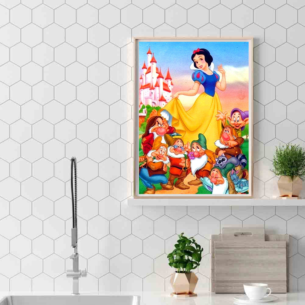 Princess Mouse - Full Round Drill Diamond Painting 30*40CM