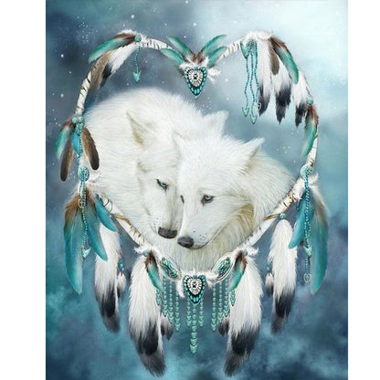 Shining Animals - Full Round Drill Diamond Painting 40*50CM