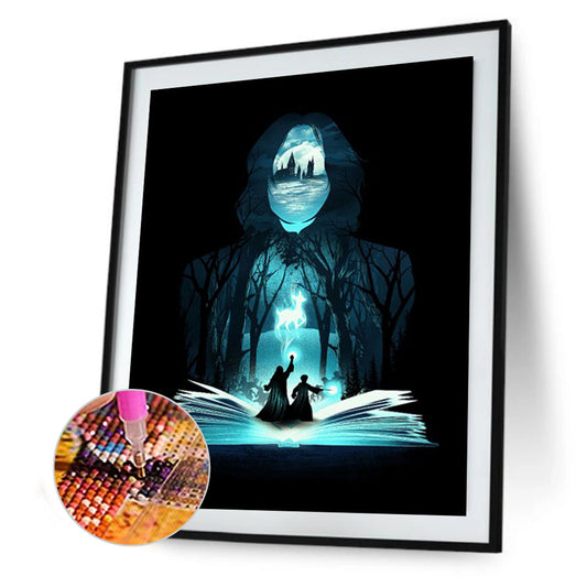 Monster - Full Round Drill Diamond Painting 30*40CM