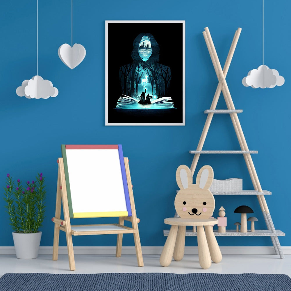 Monster - Full Round Drill Diamond Painting 30*40CM