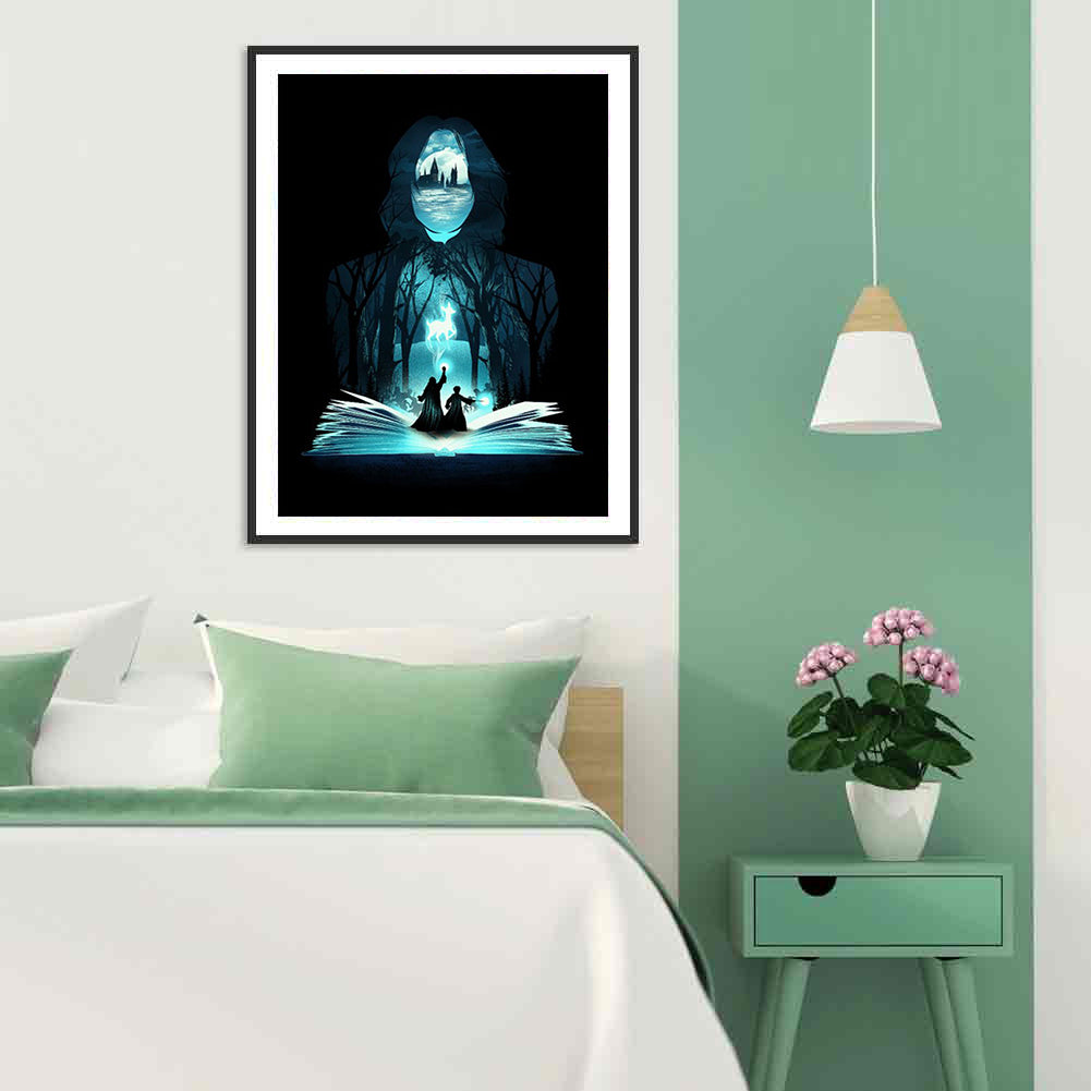 Monster - Full Round Drill Diamond Painting 30*40CM