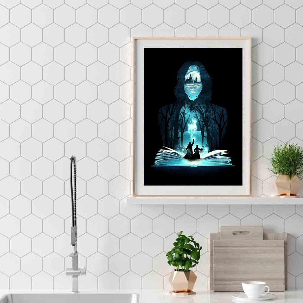 Monster - Full Round Drill Diamond Painting 30*40CM