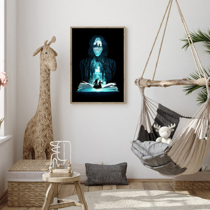 Monster - Full Round Drill Diamond Painting 30*40CM