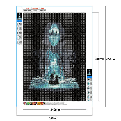 Monster - Full Round Drill Diamond Painting 30*40CM