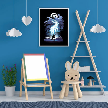 Monster - Full Round Drill Diamond Painting 30*40CM