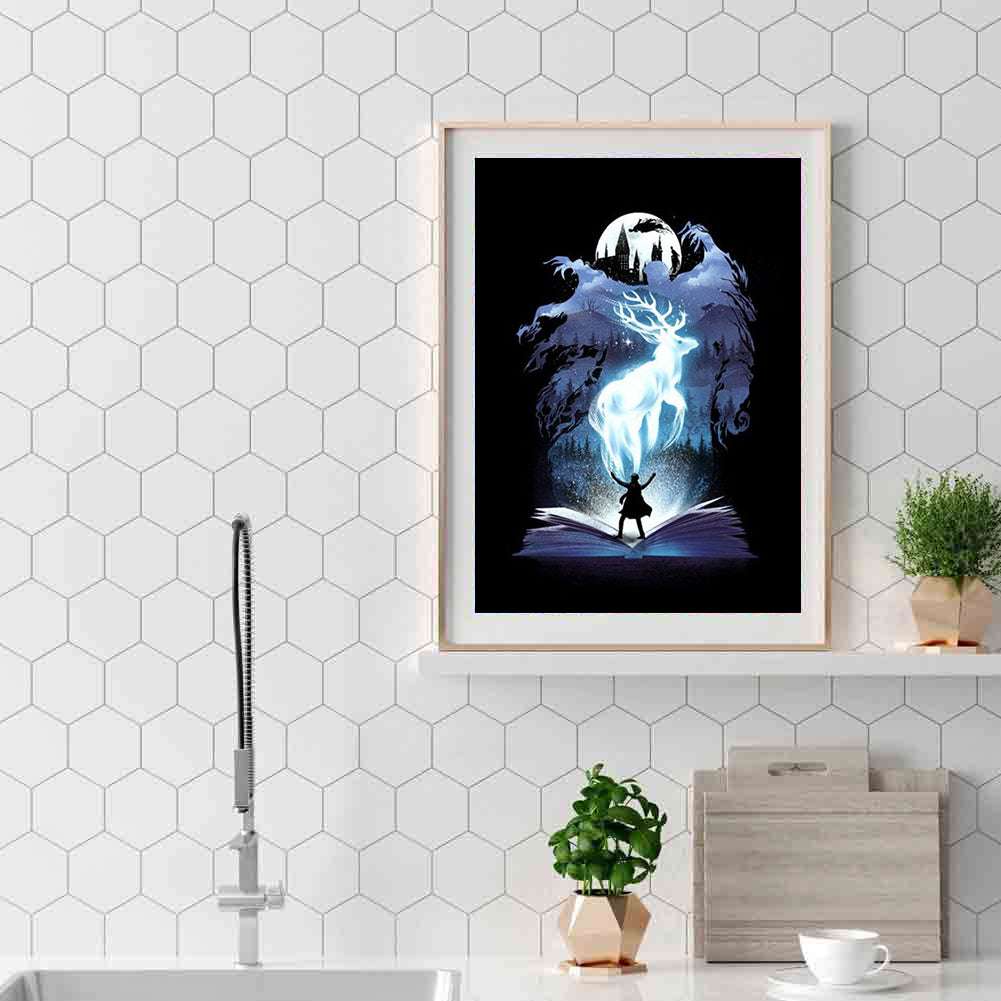 Monster - Full Round Drill Diamond Painting 30*40CM