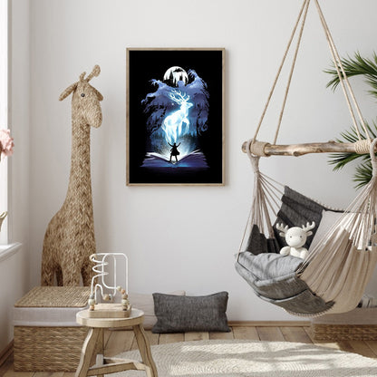 Monster - Full Round Drill Diamond Painting 30*40CM