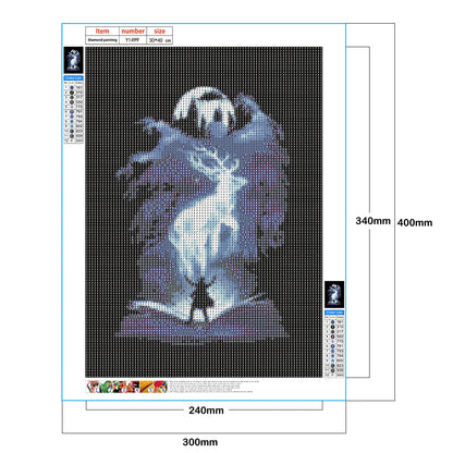 Monster - Full Round Drill Diamond Painting 30*40CM