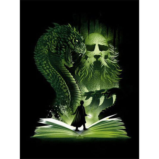 Monster - Full Round Drill Diamond Painting 30*40CM