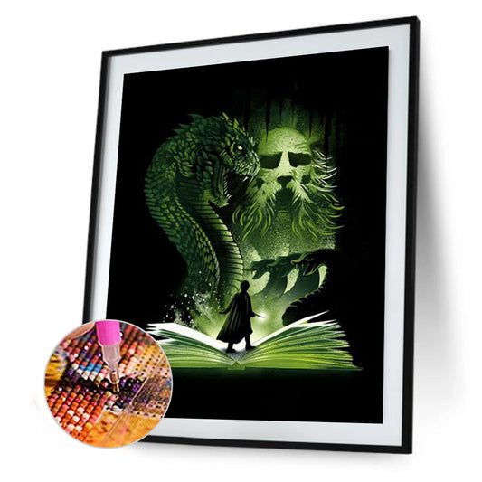 Monster - Full Round Drill Diamond Painting 30*40CM