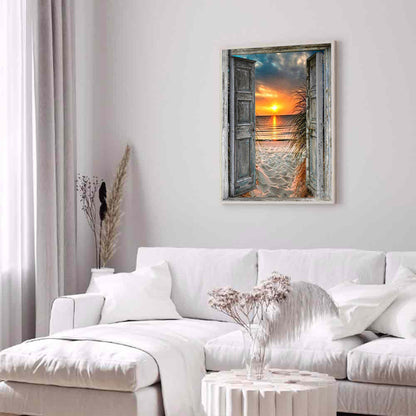 Sunset Outside - Full Round Drill Diamond Painting 40*50CM