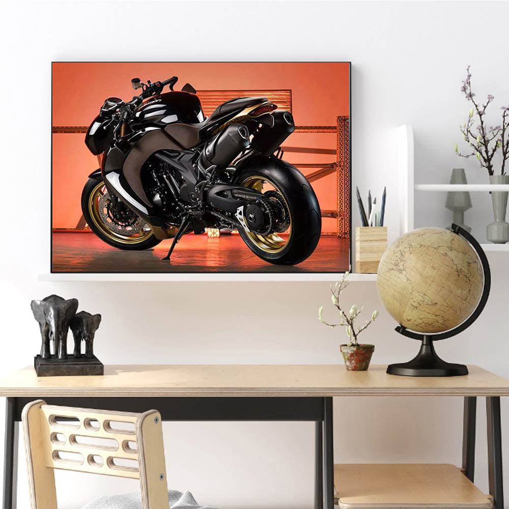 Motorcycle - Full Square Drill Diamond Painting 40*30CM