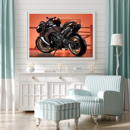 Motorcycle - Full Square Drill Diamond Painting 40*30CM