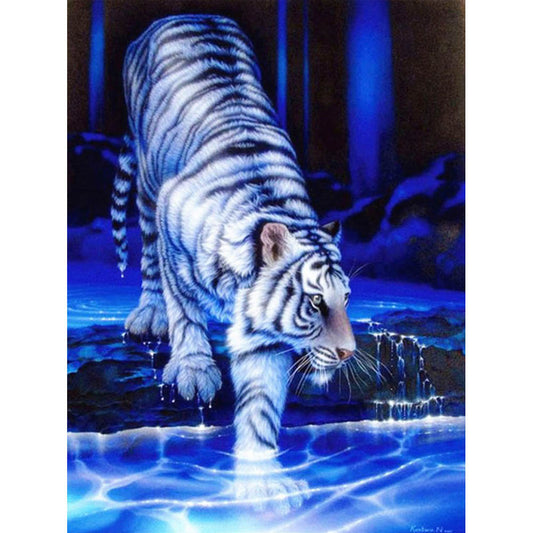 Tiger - Full Square Drill Diamond Painting 40*50CM