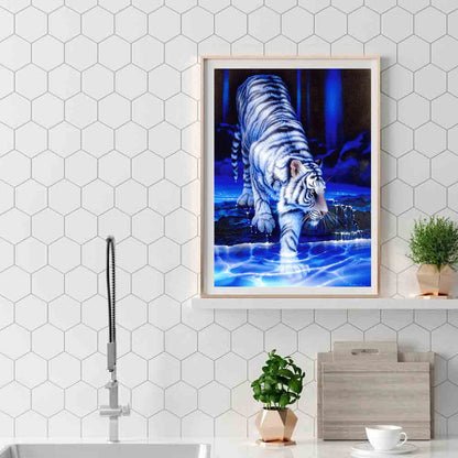 Tiger - Full Square Drill Diamond Painting 40*50CM