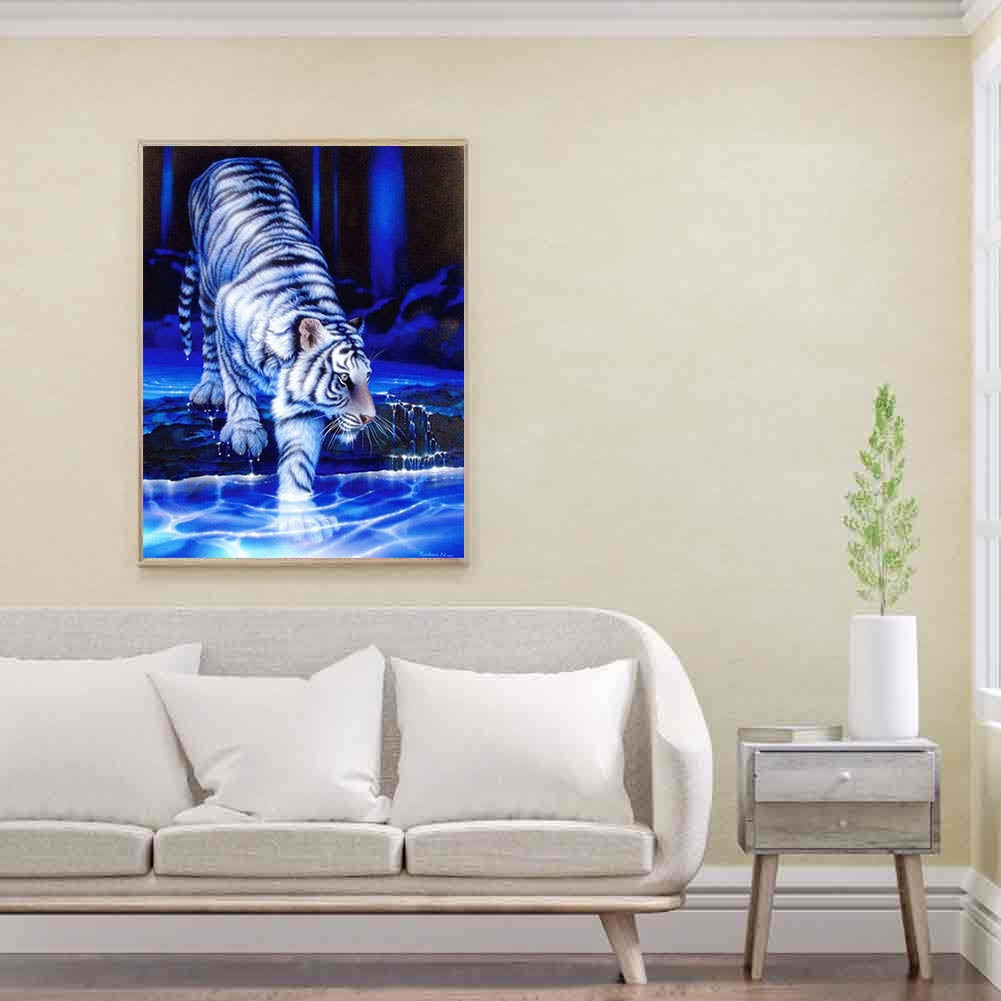 Tiger - Full Square Drill Diamond Painting 40*50CM