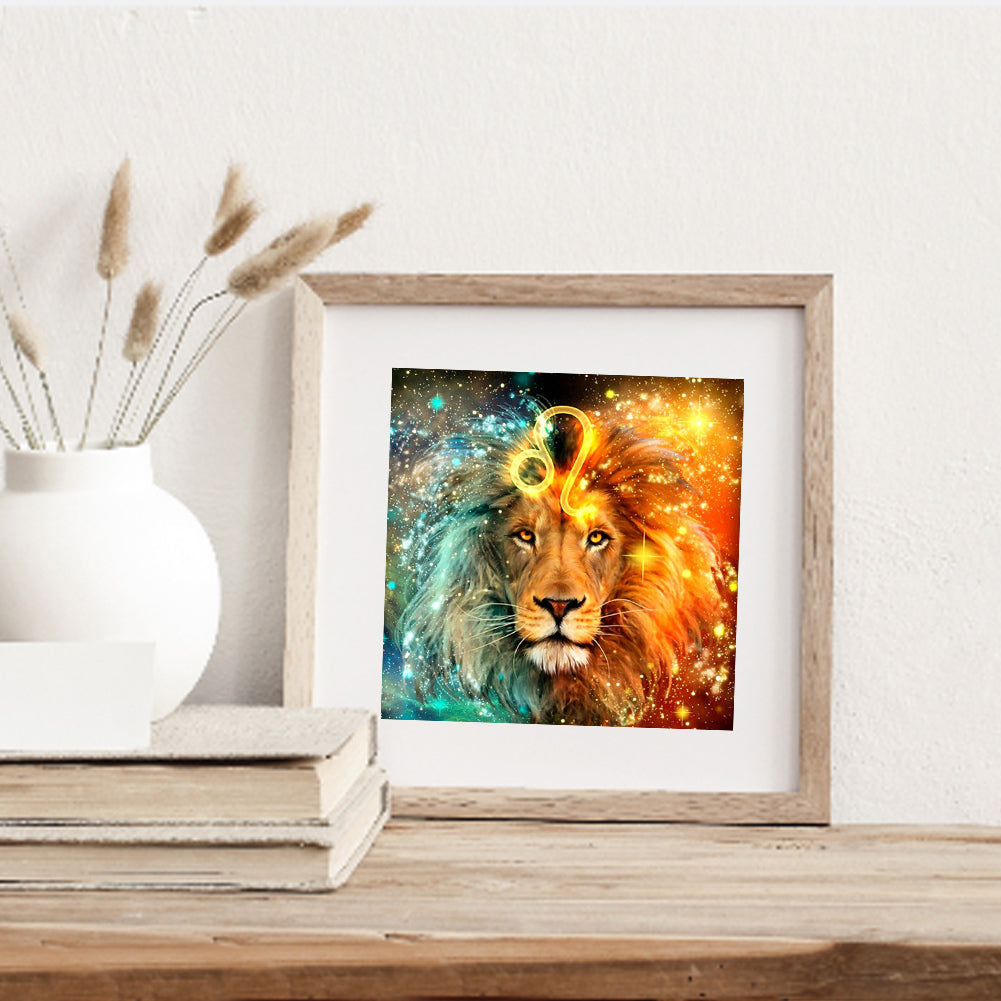 Lion - Full Square Drill Diamond Painting 30*30CM