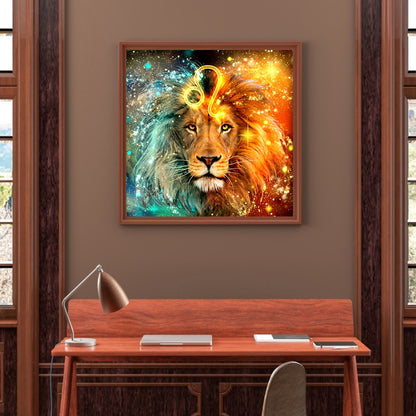 Lion - Full Square Drill Diamond Painting 30*30CM