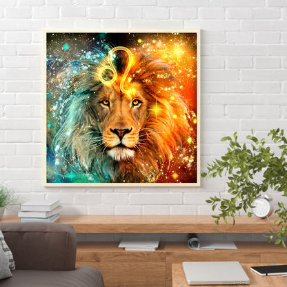 Lion - Full Square Drill Diamond Painting 30*30CM