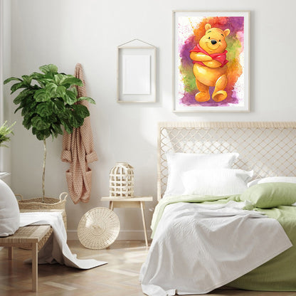 Bear - Full Square Drill Diamond Painting 30*40CM