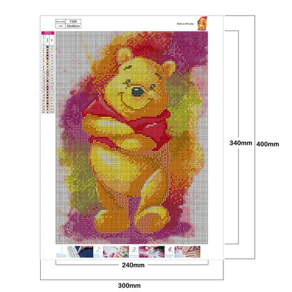 Bear - Full Square Drill Diamond Painting 30*40CM