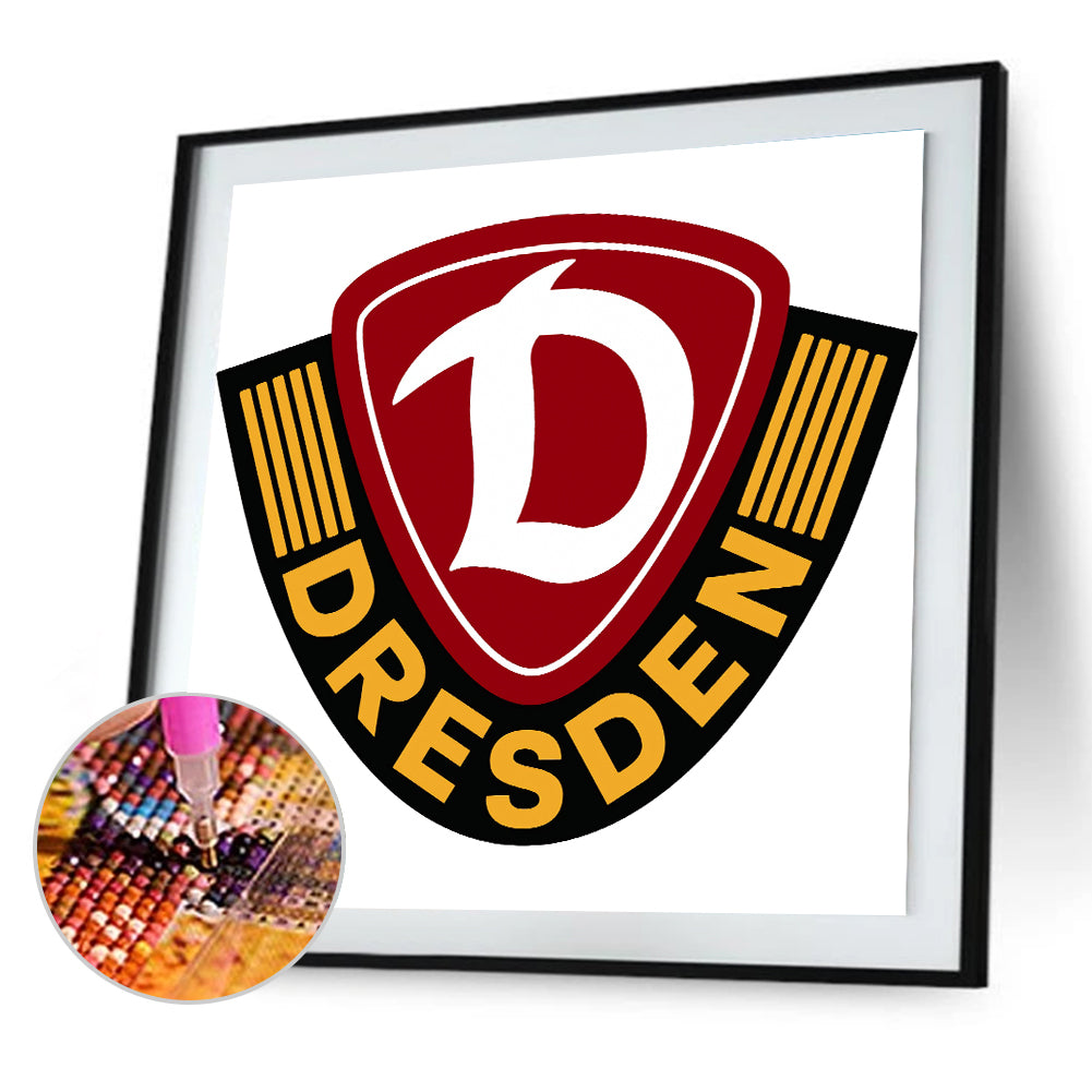 Badge - Full Round Drill Diamond Painting 40*40CM