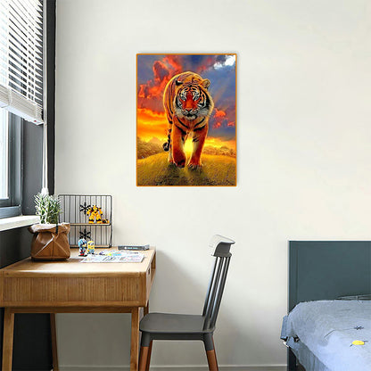 Tiger - Full Round Drill Diamond Painting 30*40CM