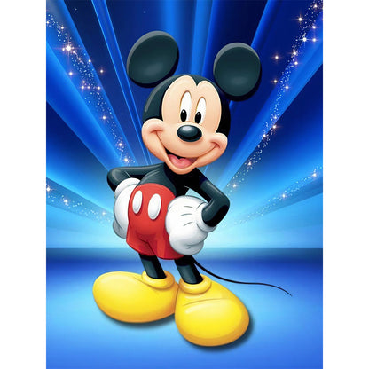 Mouse Cartoon - Full Round Drill Diamond Painting 30*40CM