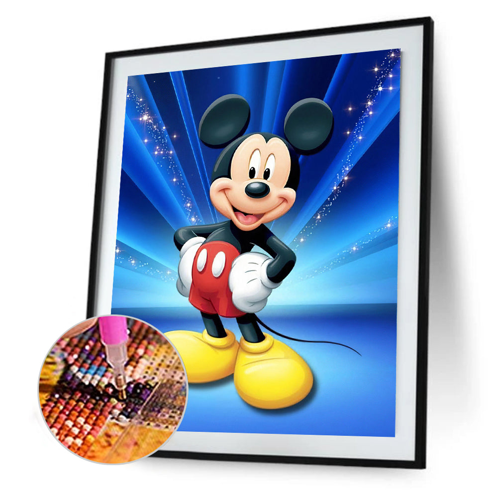 Mouse Cartoon - Full Round Drill Diamond Painting 30*40CM