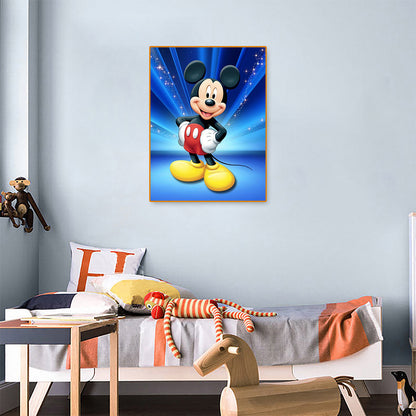 Mouse Cartoon - Full Round Drill Diamond Painting 30*40CM