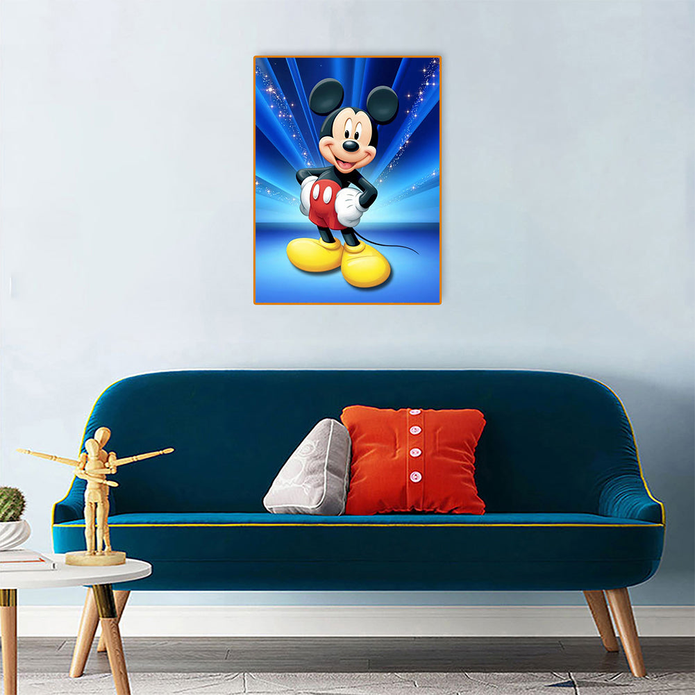 Mouse Cartoon - Full Round Drill Diamond Painting 30*40CM