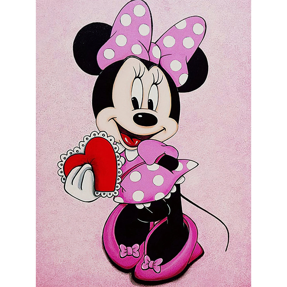 Mouse Cartoon - Full Round Drill Diamond Painting 30*40CM