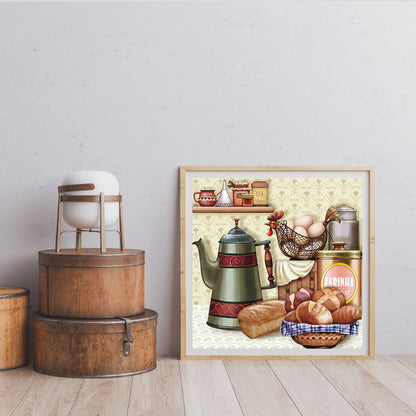 Kitchen - Full Square Drill Diamond Painting 45*45CM