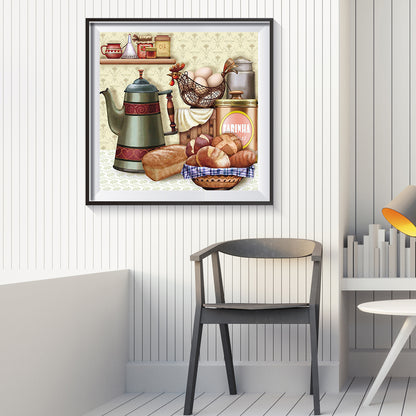 Kitchen - Full Square Drill Diamond Painting 45*45CM