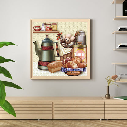 Kitchen - Full Square Drill Diamond Painting 45*45CM