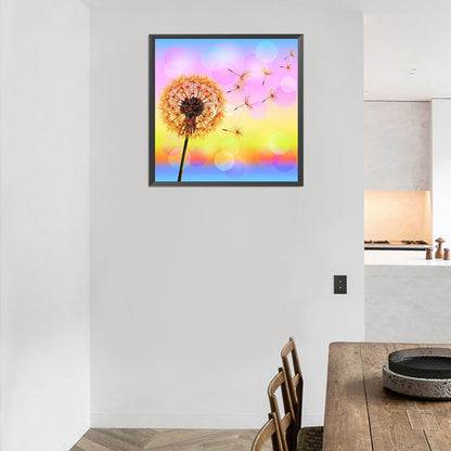 Dandelion - Full Square Drill Diamond Painting 50*50CM