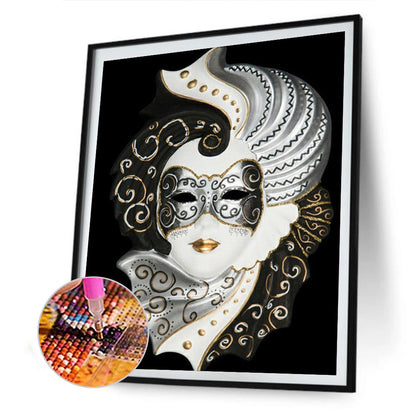 Abstract Mask - Full Square Drill Diamond Painting 50*60CM