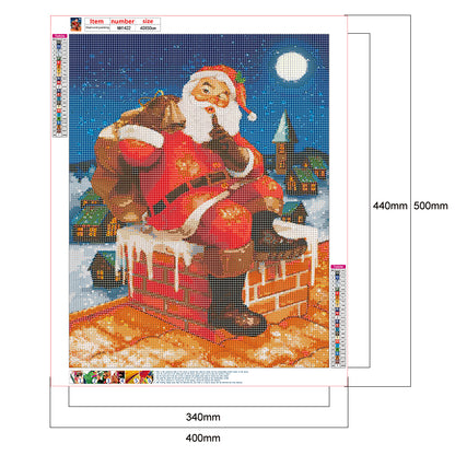 Santa - Full Round Drill Diamond Painting 40*50CM