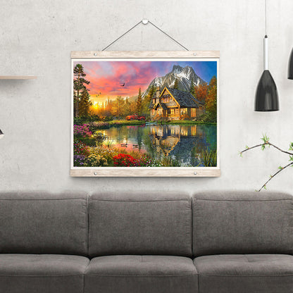 River House - Full Round Drill Diamond Painting 40*30CM