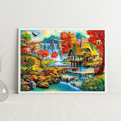 River House - Full Round Drill Diamond Painting 40*30CM