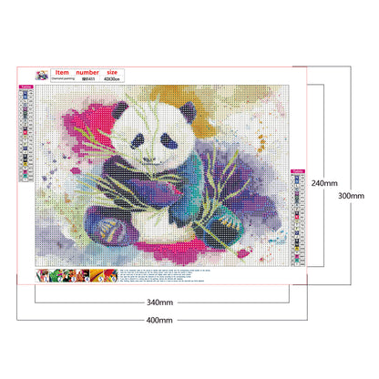 Ink Panda - Full Round Drill Diamond Painting 40*30CM