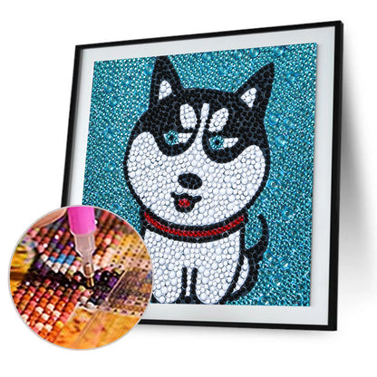 Animal - Special Shaped Drill Diamond Painting 15*15CM