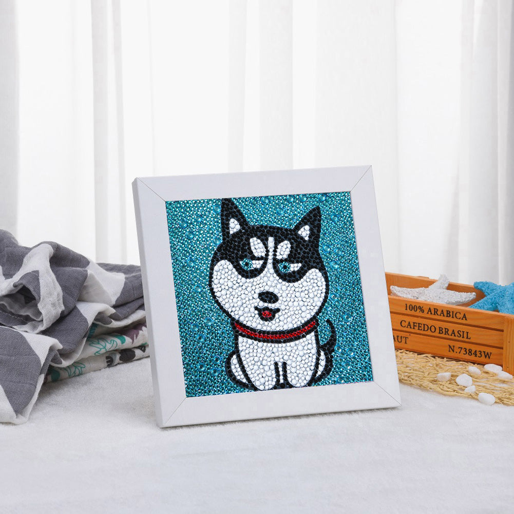 Animal - Special Shaped Drill Diamond Painting 15*15CM