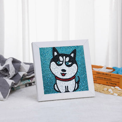 Animal - Special Shaped Drill Diamond Painting 15*15CM