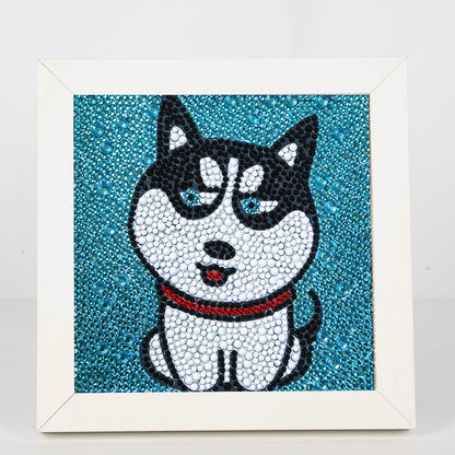 Animal - Special Shaped Drill Diamond Painting 15*15CM
